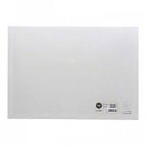 WORLDONE CLEAR BAG BUTTON ENVELOPE